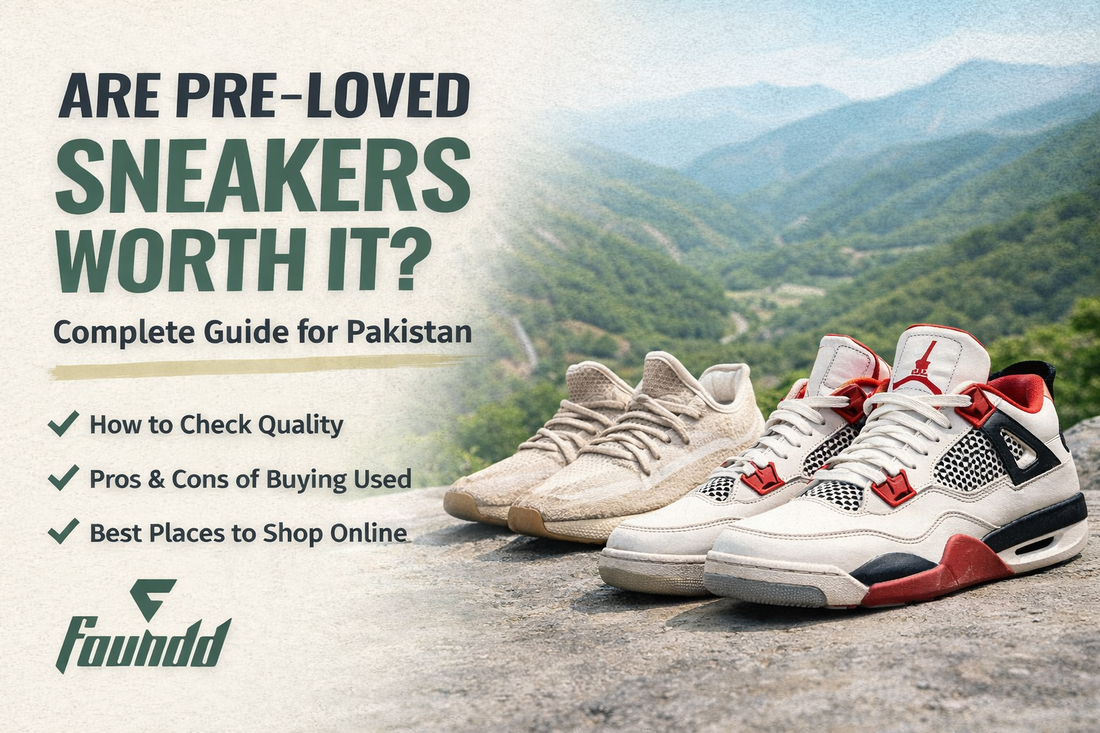 Are Pre-Loved Sneakers Worth It in Pakistan? | Complete Buyer Guide – FOUNDD