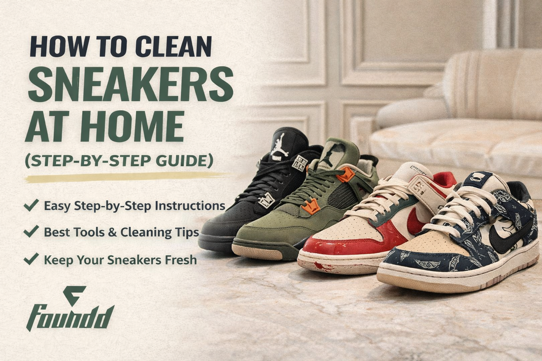 How to Clean Sneakers at Home (Step-by-Step Guide) | Sneaker Cleaning Pakistan