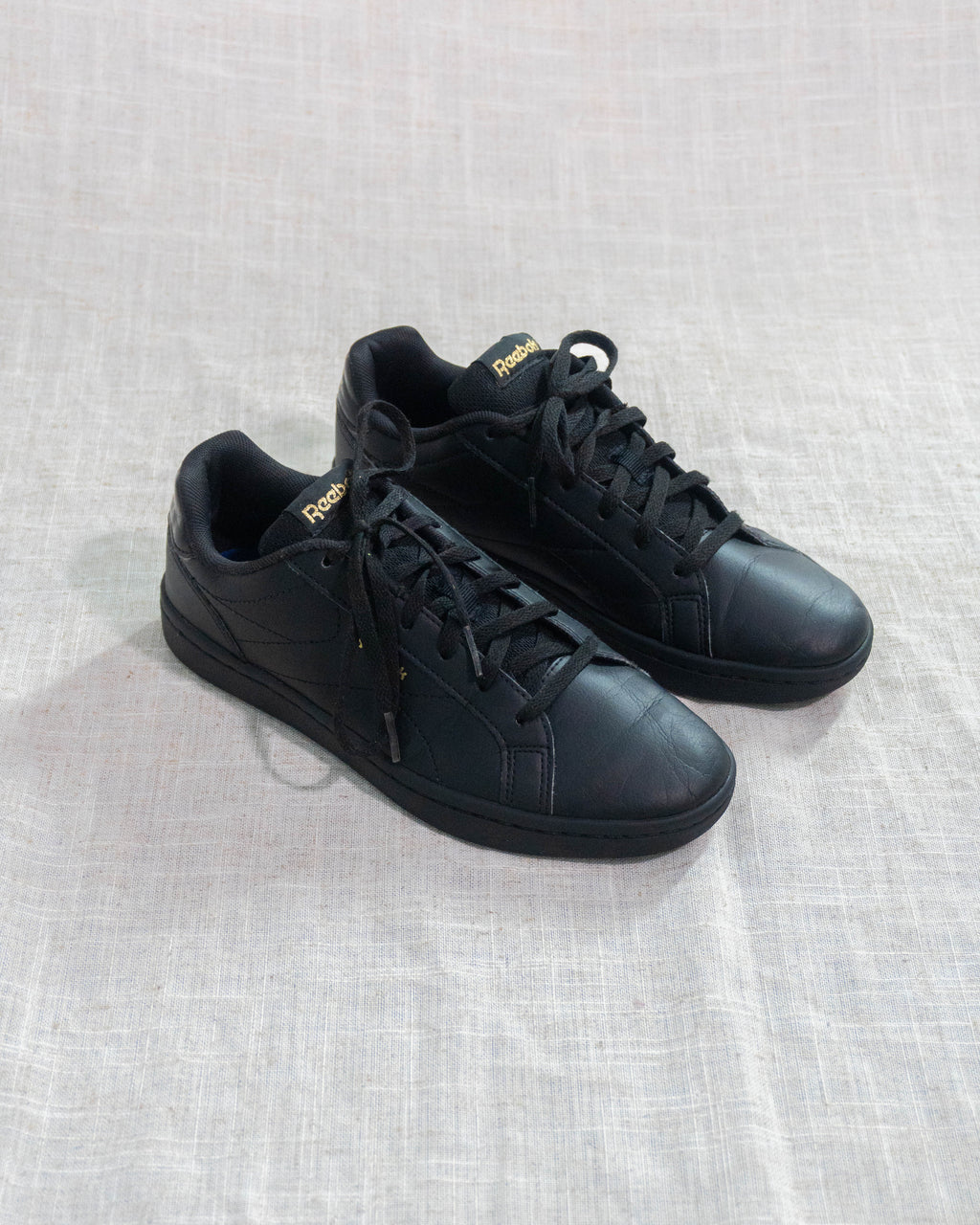 Reebok Royal Complete black women sneakers Pakistan pre loved EU 37.5