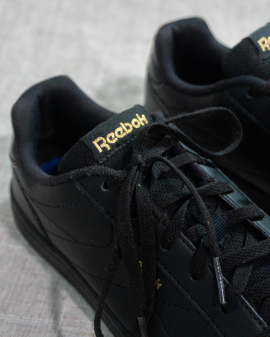 Reebok Royal Complete black women sneakers Pakistan pre loved EU 37.5