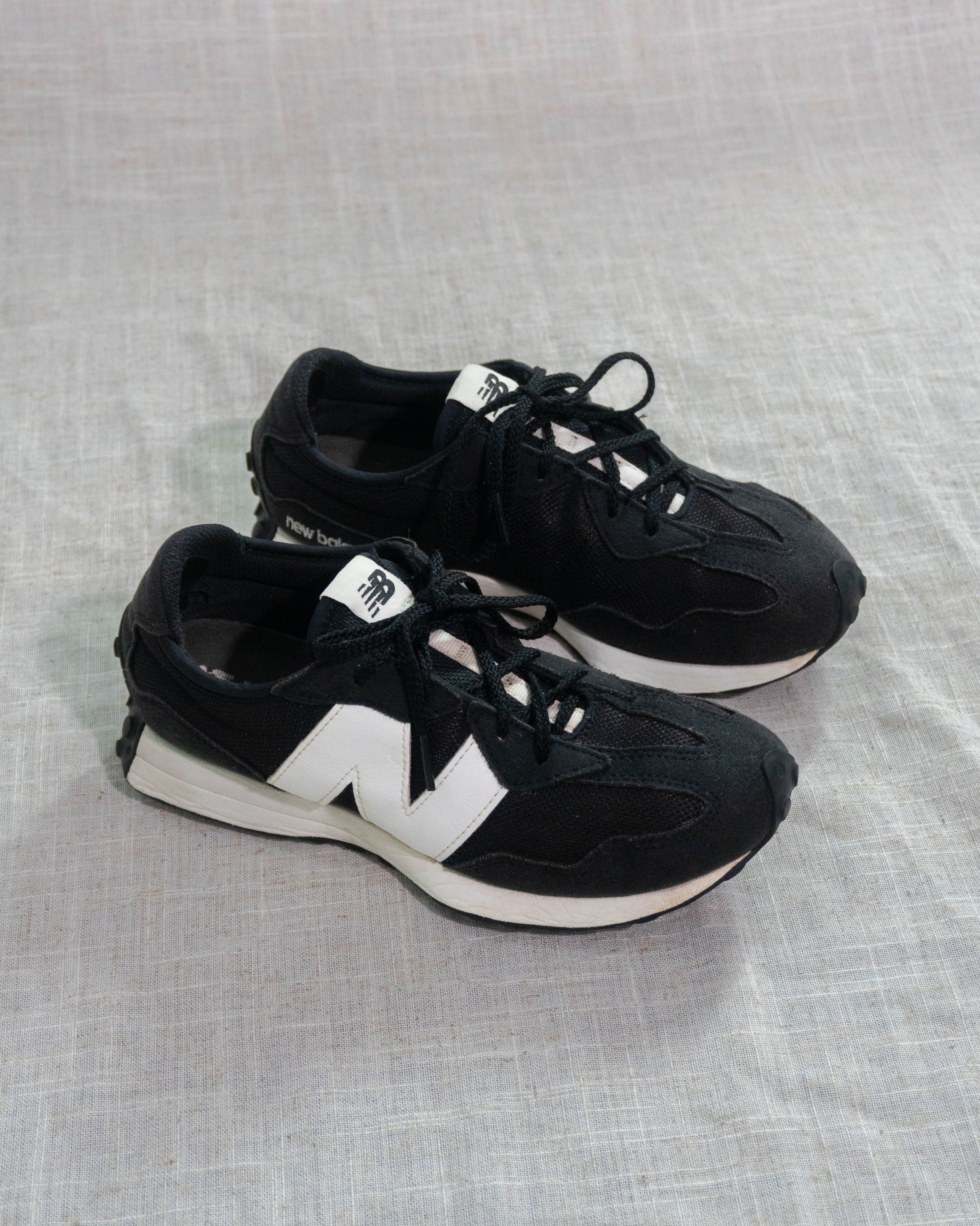 New Balance 327 black white sneakers Pakistan original women