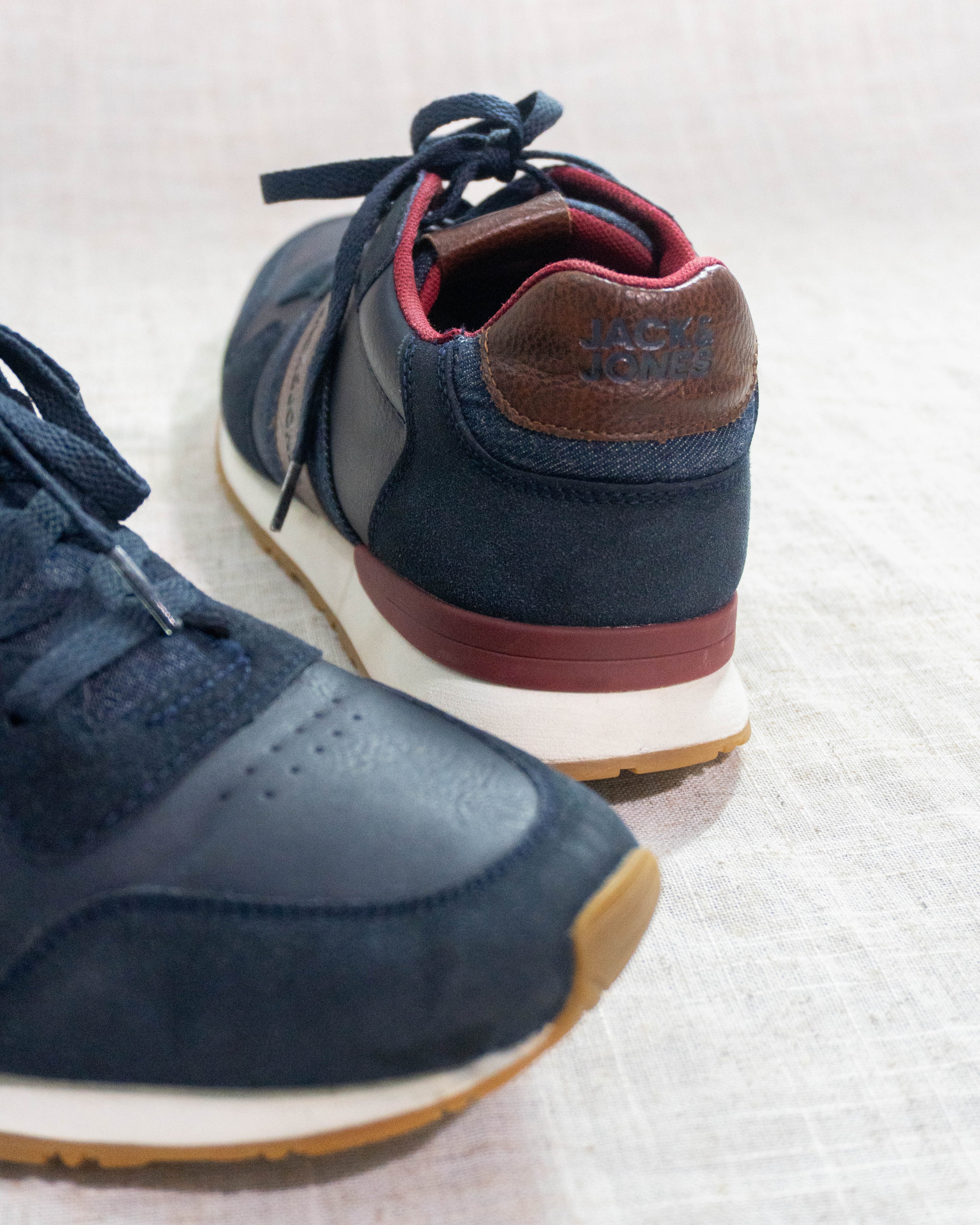 Jack and Jones Stellar sneakers navy brown Pakistan original