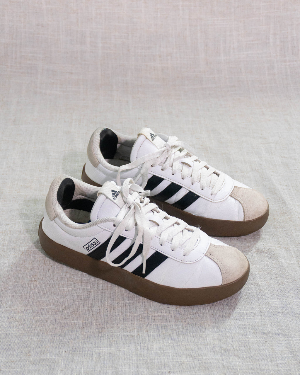 Adidas VL Court 3.0 white black gum sneakers Pakistan original