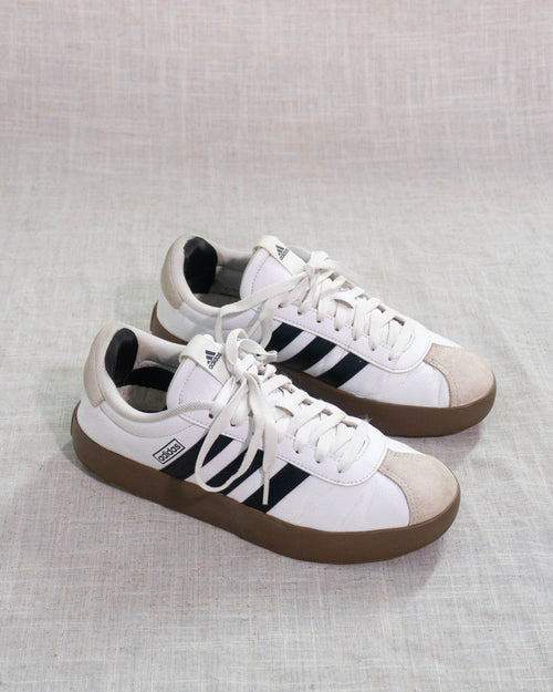 Adidas VL Court 3.0 white black gum sneakers Pakistan original