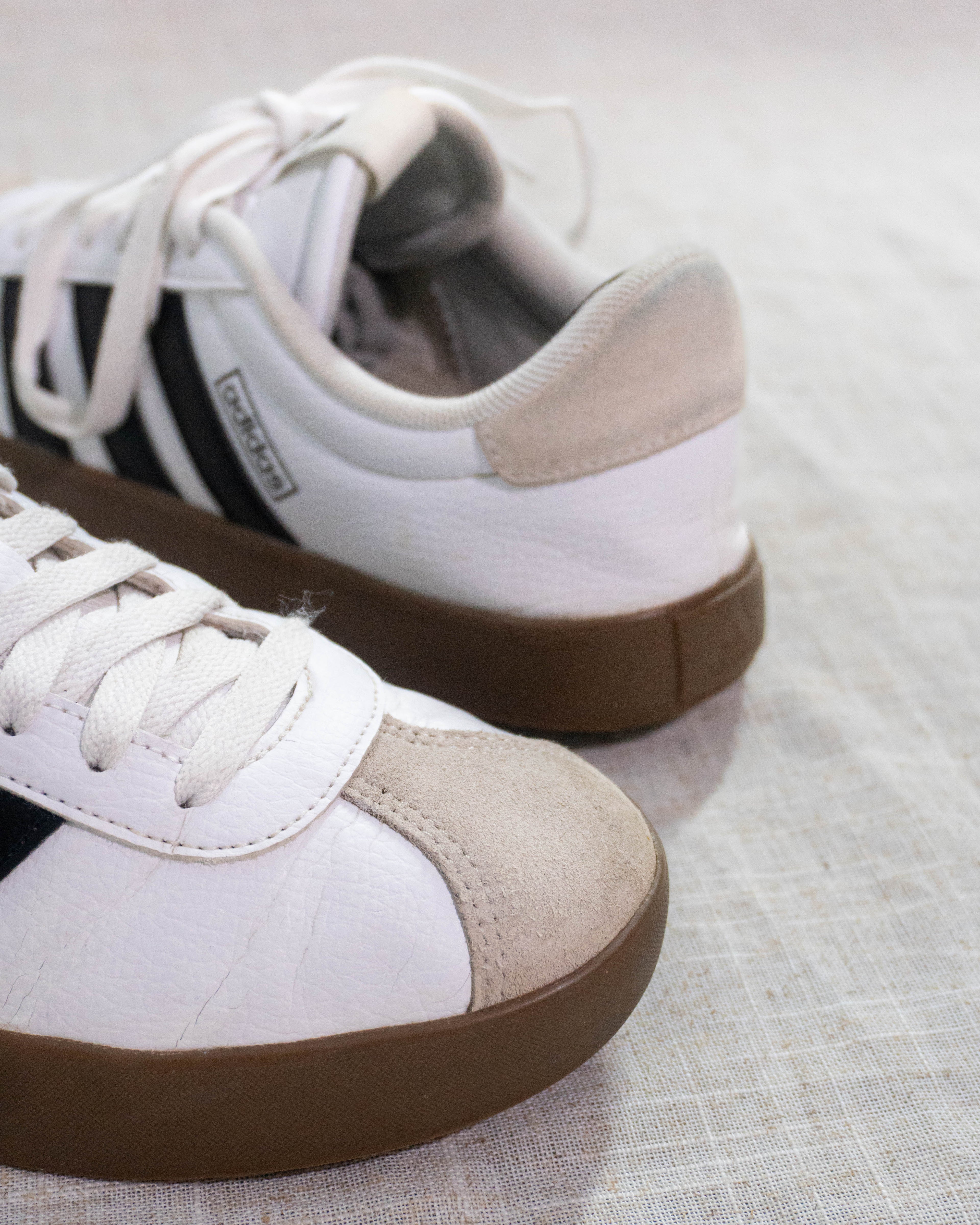 Adidas VL Court 3.0 white black gum sneakers Pakistan original