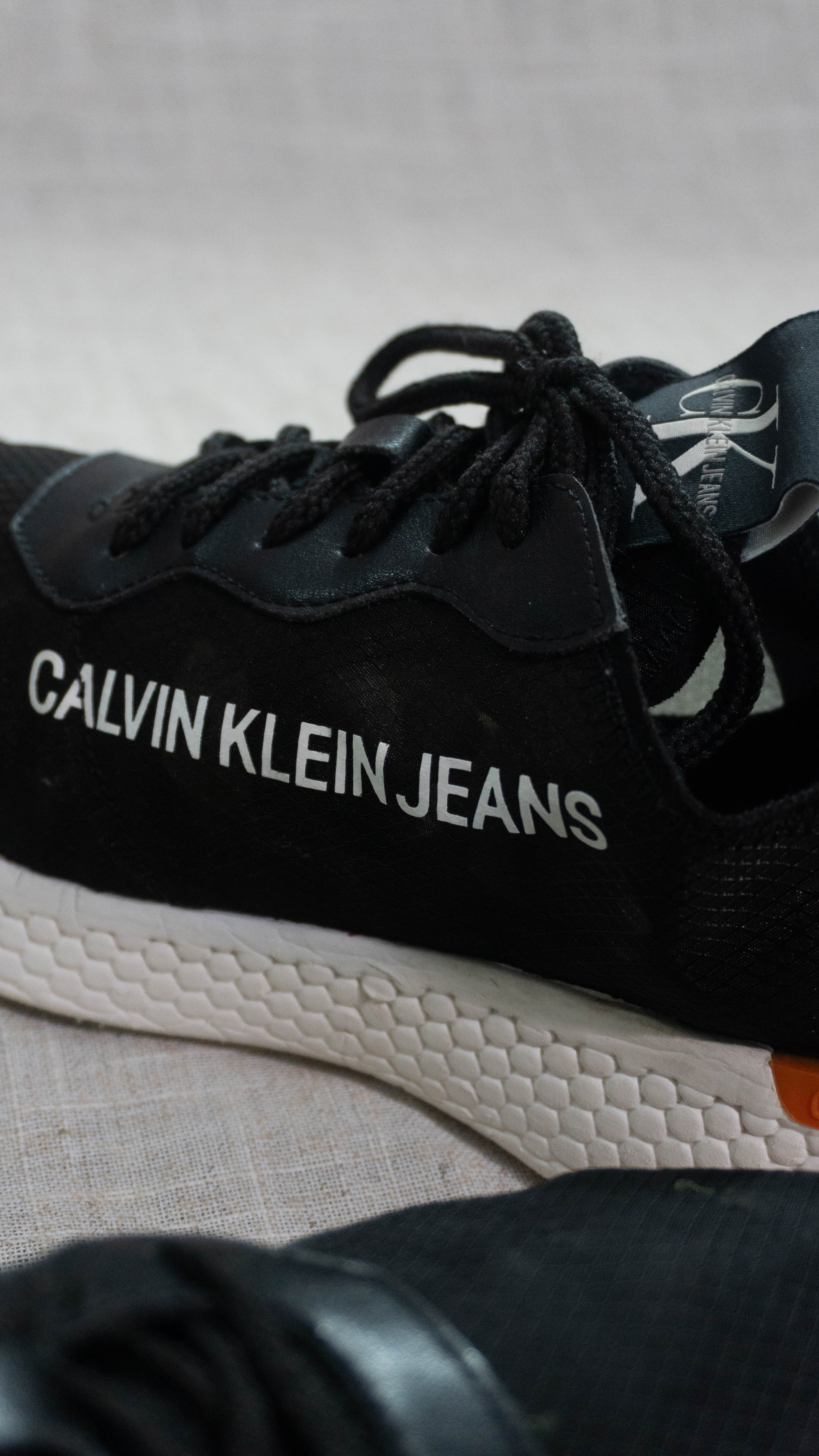 Calvin Klein Jeans Alban black sneakers Pakistan original