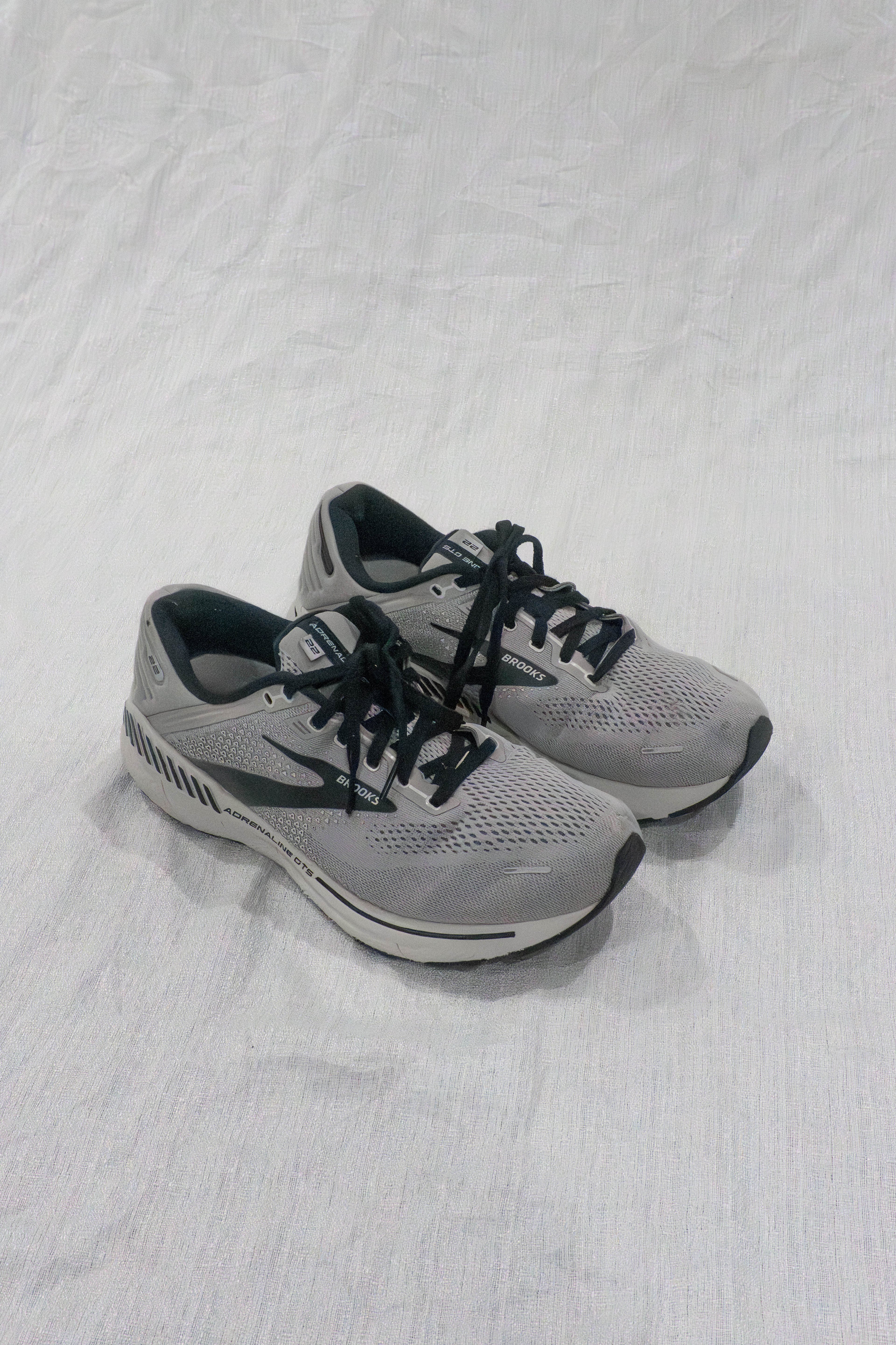 Original Brooks Adrenaline GTS 22 grey men’s running shoes EU 44 US 10 available in Pakistan at FOUNDD