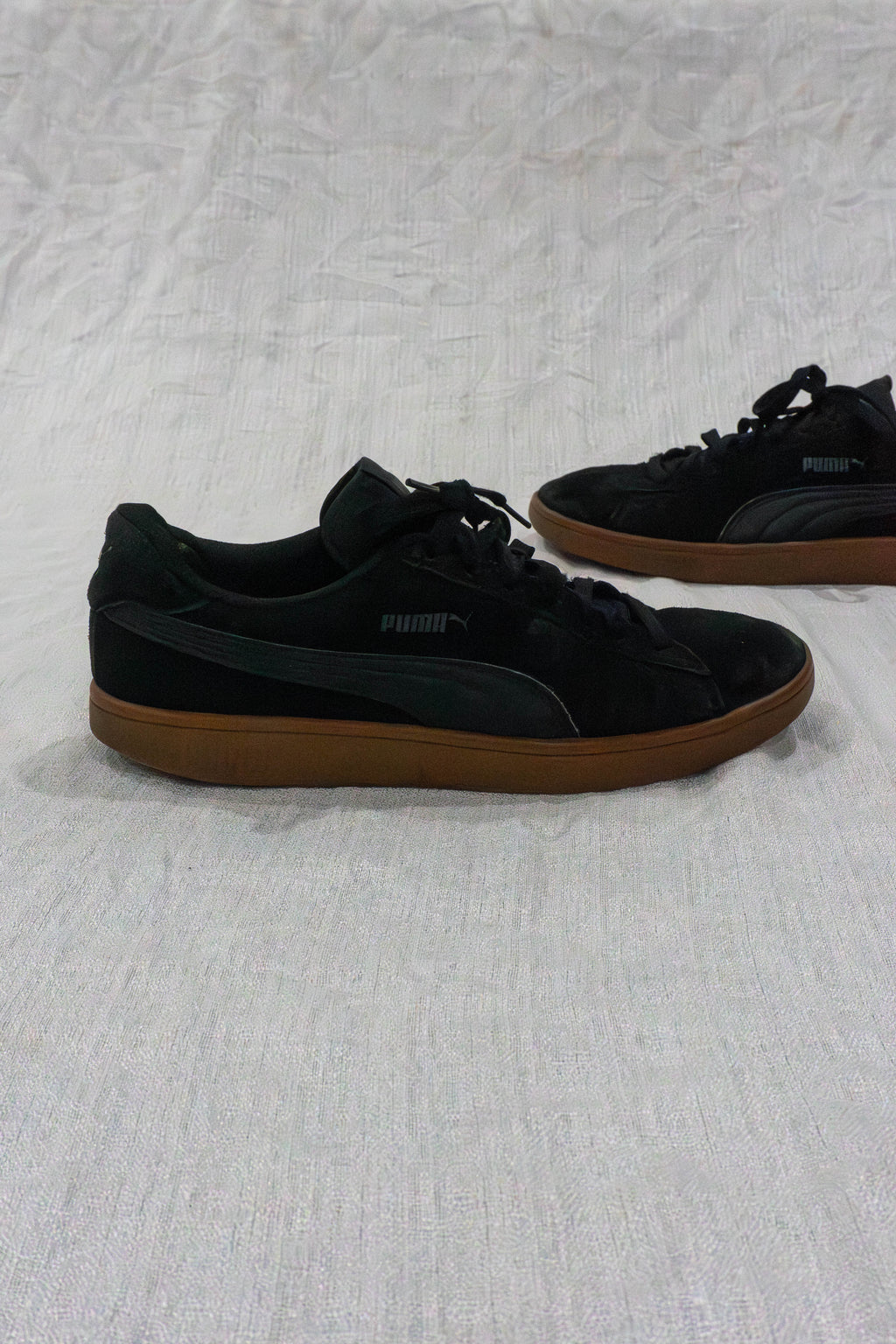 Original PUMA Smash v2 Black Gum Pakistan

PUMA Smash v2 EU 44.5 Men US 11 Sneakers

Pre Loved PUMA Black Sneakers Pakistan FOUNDD

PUMA Black Gum Sole Lifestyle Sneakers Pakistan