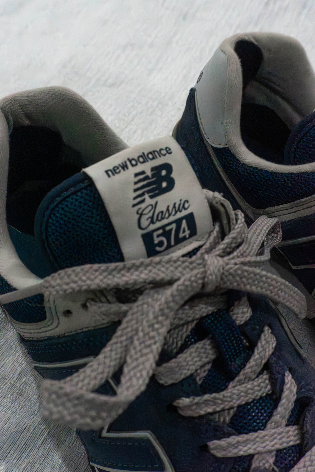 Original New Balance 574 Classic navy women’s sneakers EU 38 available in Pakistan at FOUNDD