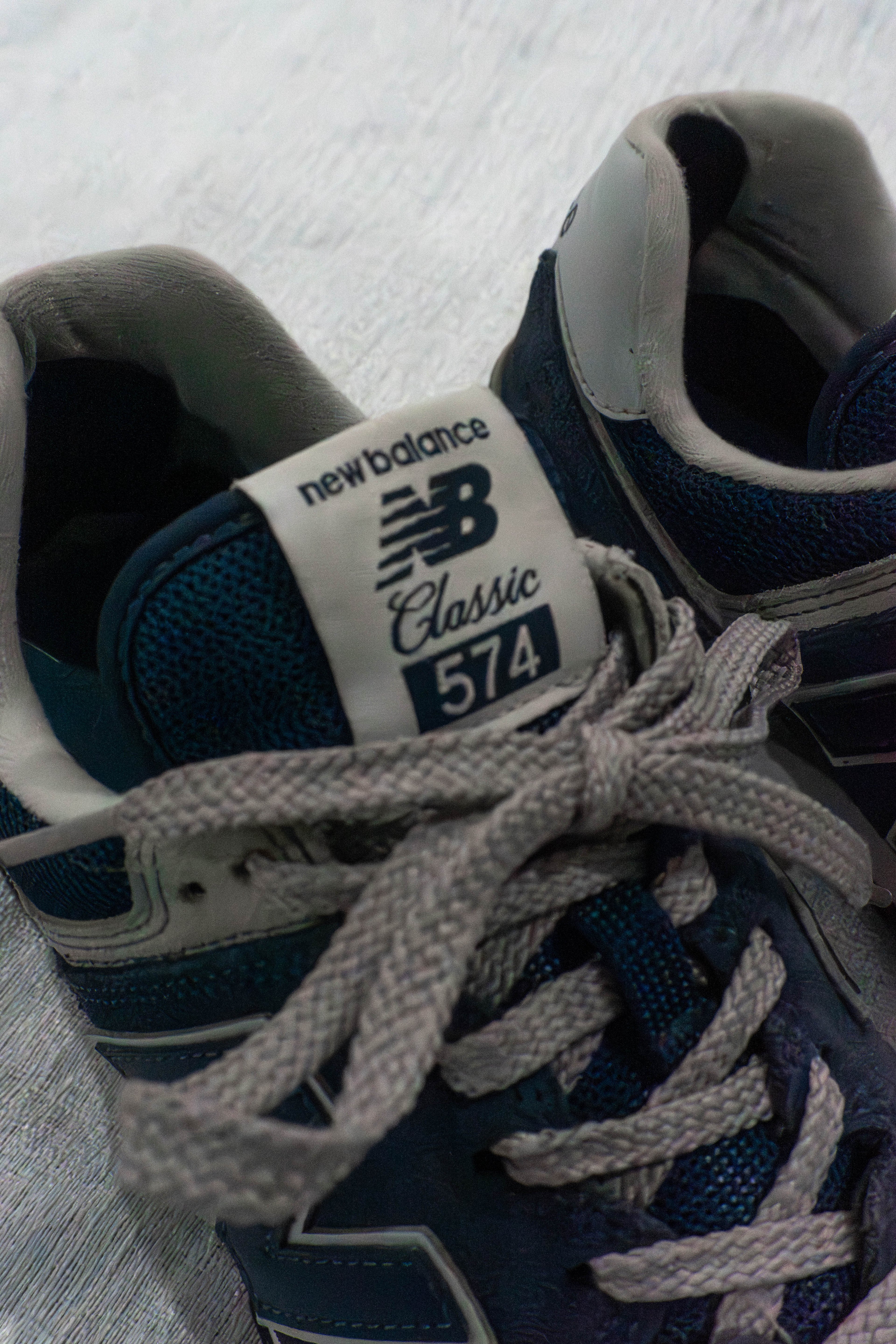 Original New Balance 574 Classic navy women’s sneakers EU 38 available in Pakistan at FOUNDD