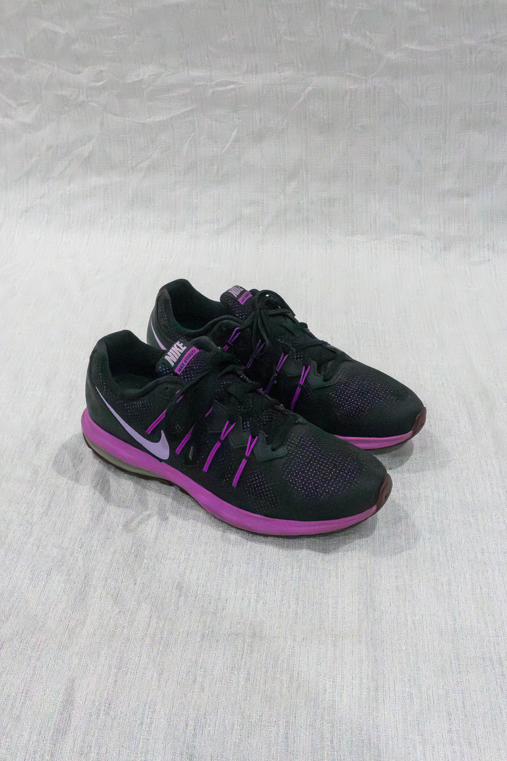 Original Nike Air Max Dynasty black and purple women’s running shoes EU 43 US 11 available in Pakistan at FOUNDD