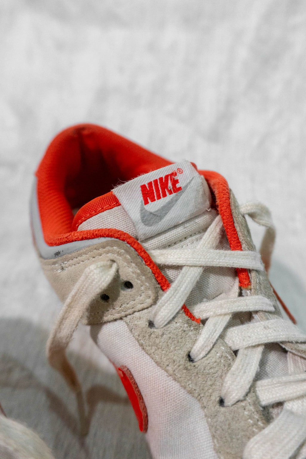 Nike Dunk Low '85 Athletic Department tongue and suede detail, EU 42.5